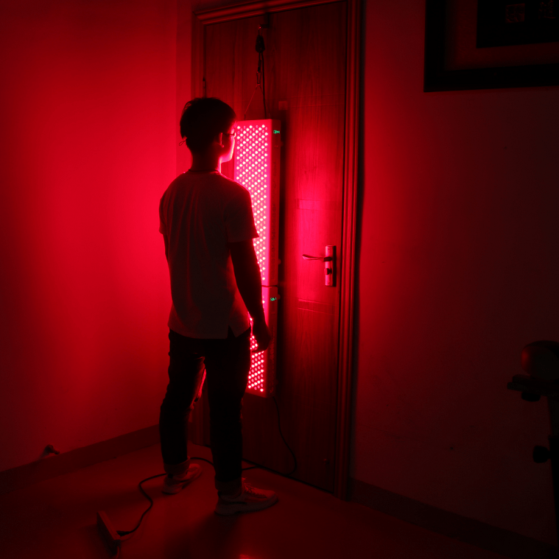An der Tür hängen Ganzkörper-Rot-Infrarot-Lichttherapie 850 nm Zu Hause Verwenden Sie FDA-Geräte in medizinischer Qualität RD1500 Fügen Sie RD1000 hinzu